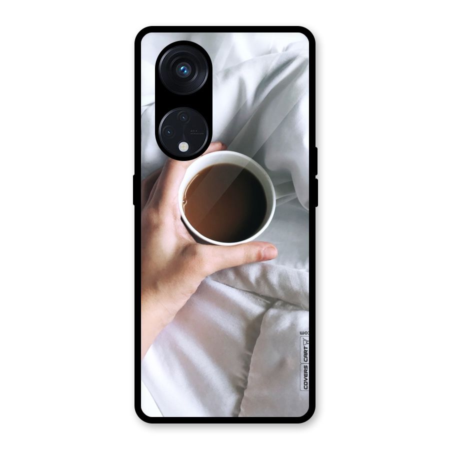 Morning Mocha Glass Back Case for Reno8 T 5G