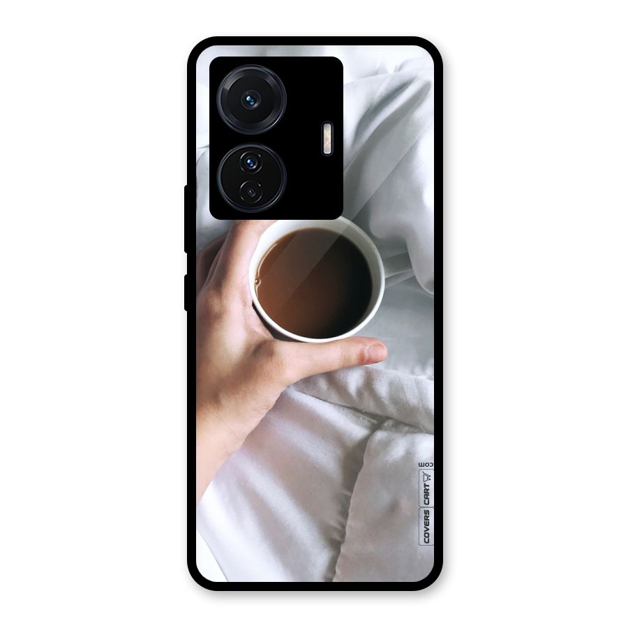 Morning Mocha Glass Back Case for Vivo T1 Pro
