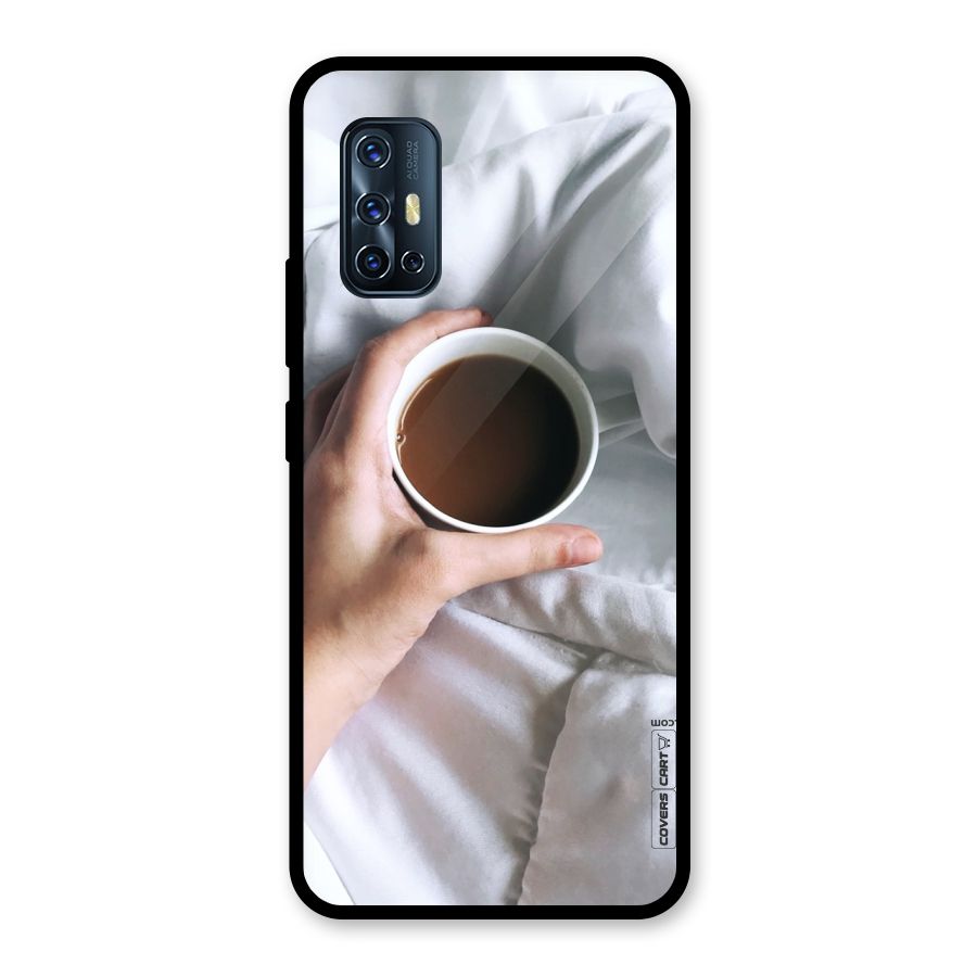 Morning Mocha Glass Back Case for Vivo V17