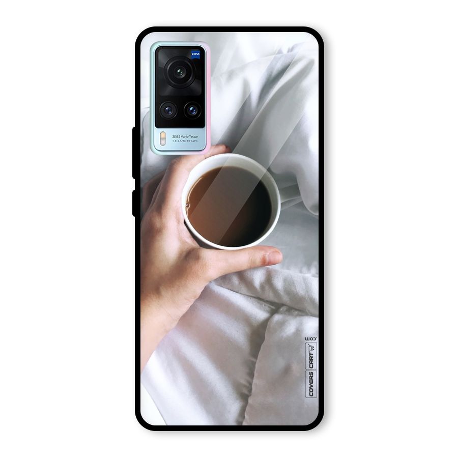 Morning Mocha Glass Back Case for Vivo X60