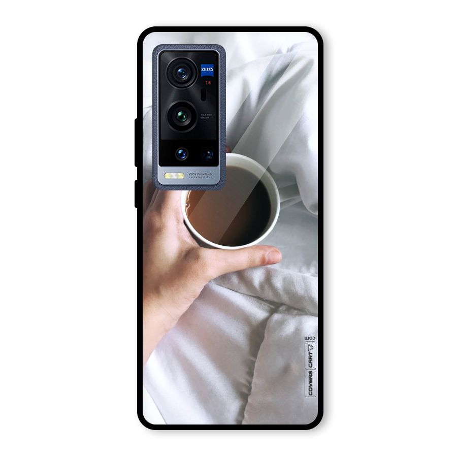 Morning Mocha Glass Back Case for Vivo X60 Pro Plus