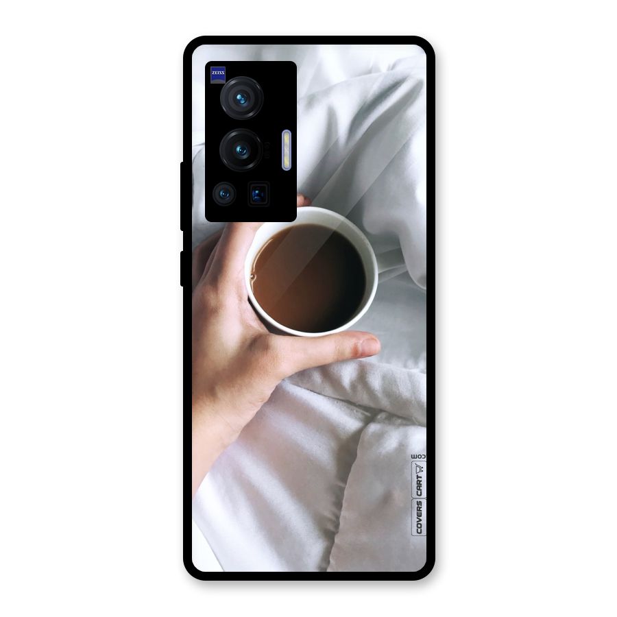 Morning Mocha Glass Back Case for Vivo X70 Pro