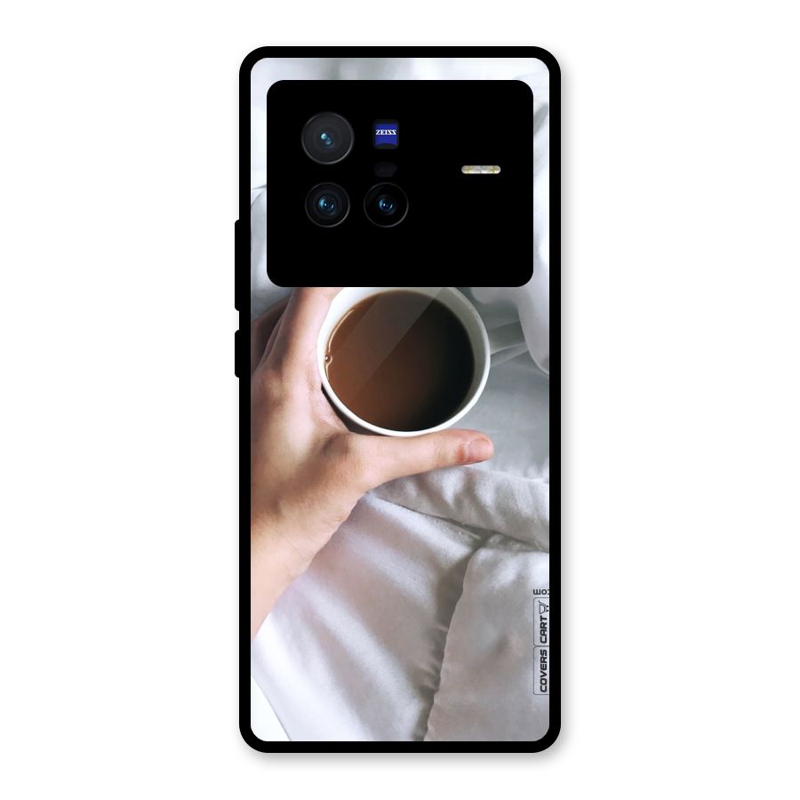 Morning Mocha Glass Back Case for Vivo X80