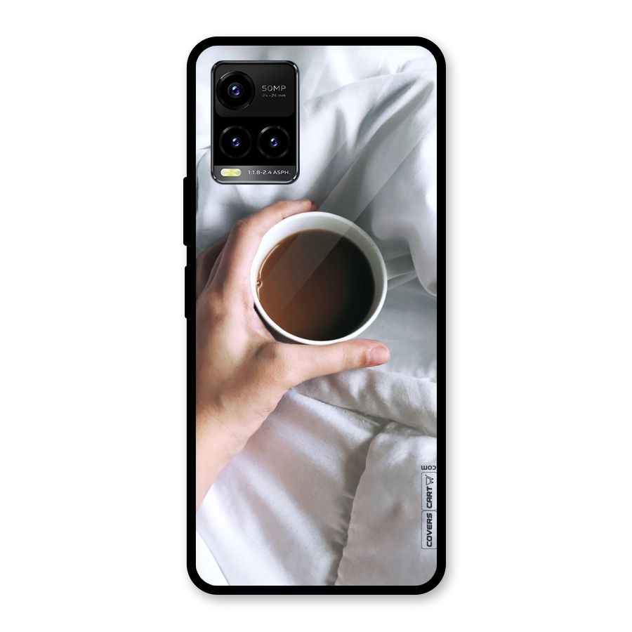 Morning Mocha Glass Back Case for Vivo Y21T