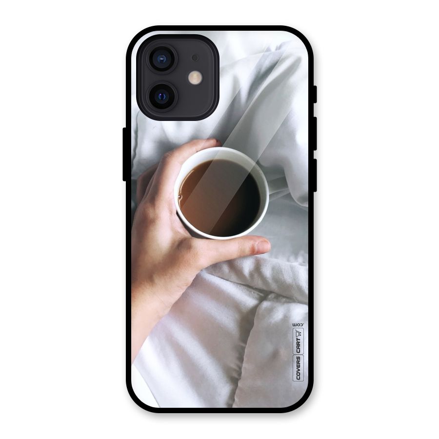 Morning Mocha Glass Back Case for iPhone 12