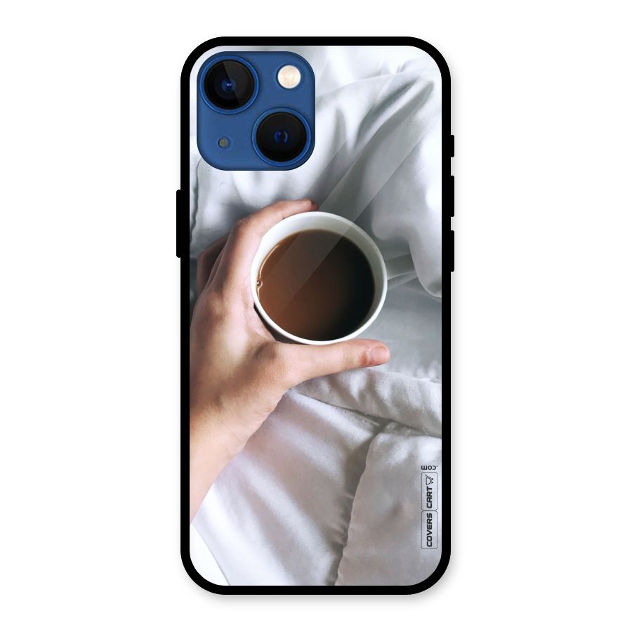 Morning Mocha Glass Back Case for iPhone 13 Mini