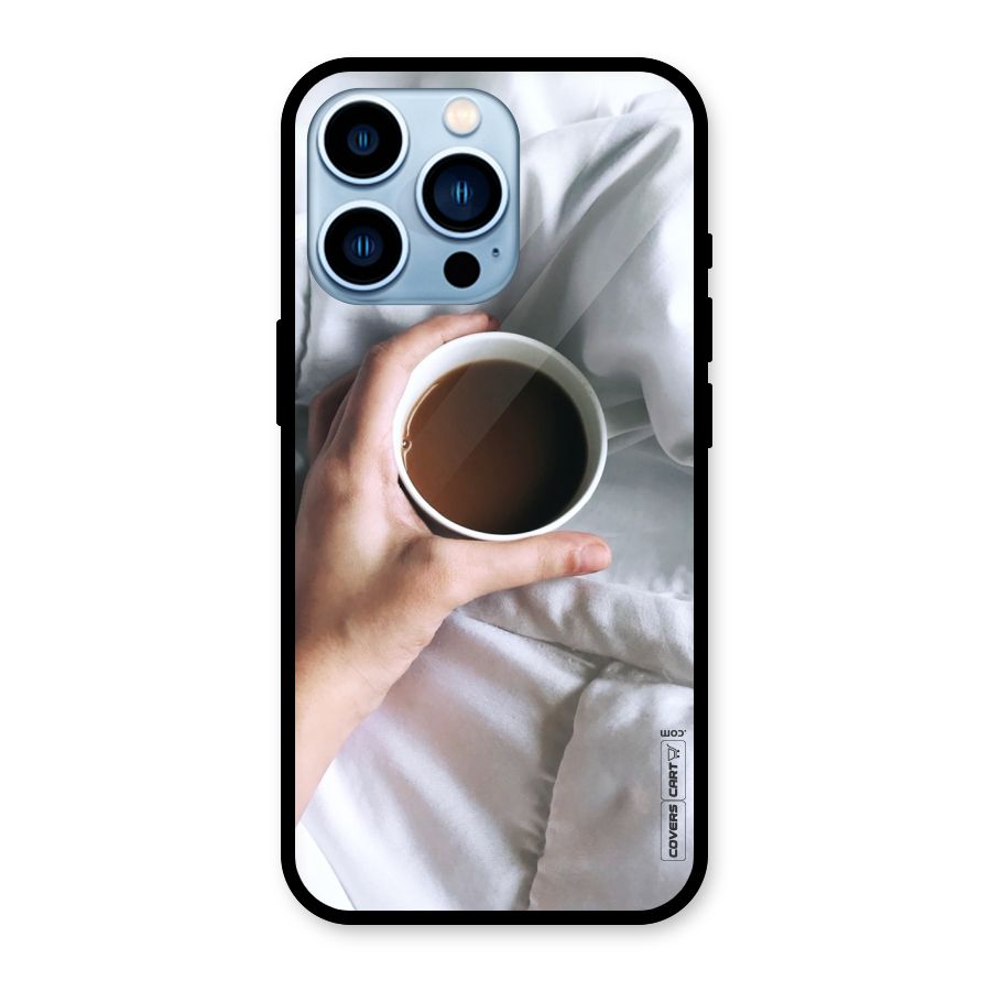 Morning Mocha Glass Back Case for iPhone 13 Pro