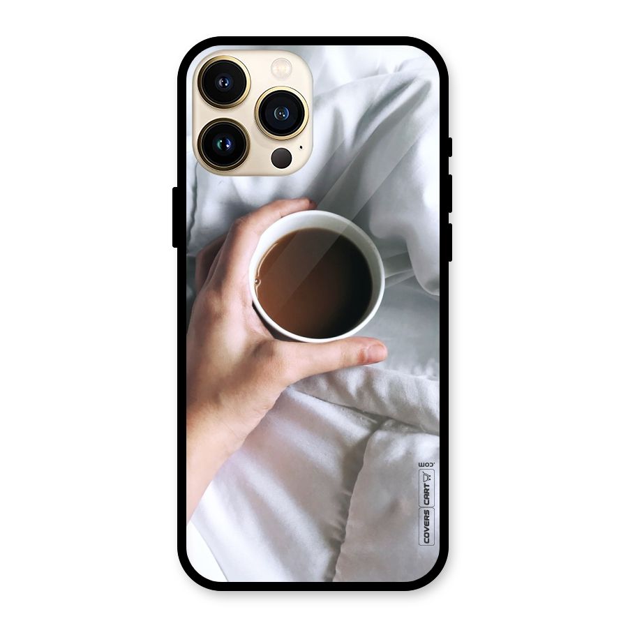 Morning Mocha Glass Back Case for iPhone 13 Pro Max