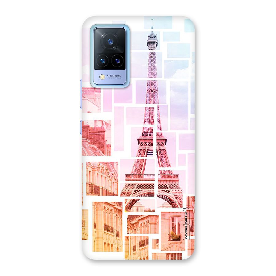 Mosiac City Back Case for Vivo V21 5G