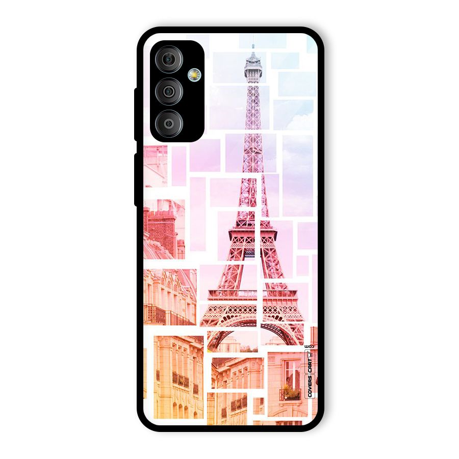 Mosiac City Glass Back Case for Galaxy F23