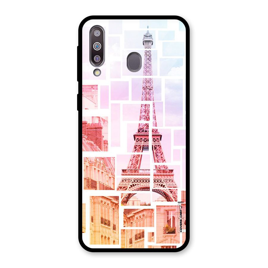 Mosiac City Glass Back Case for Galaxy M30