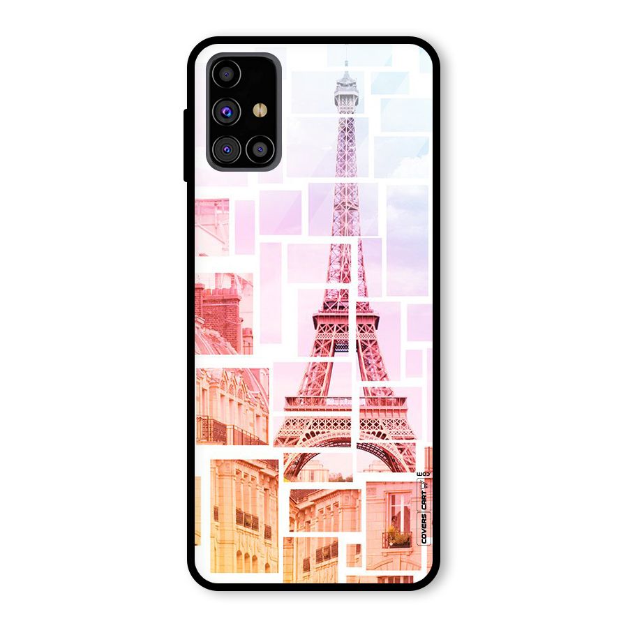 Mosiac City Glass Back Case for Galaxy M31s