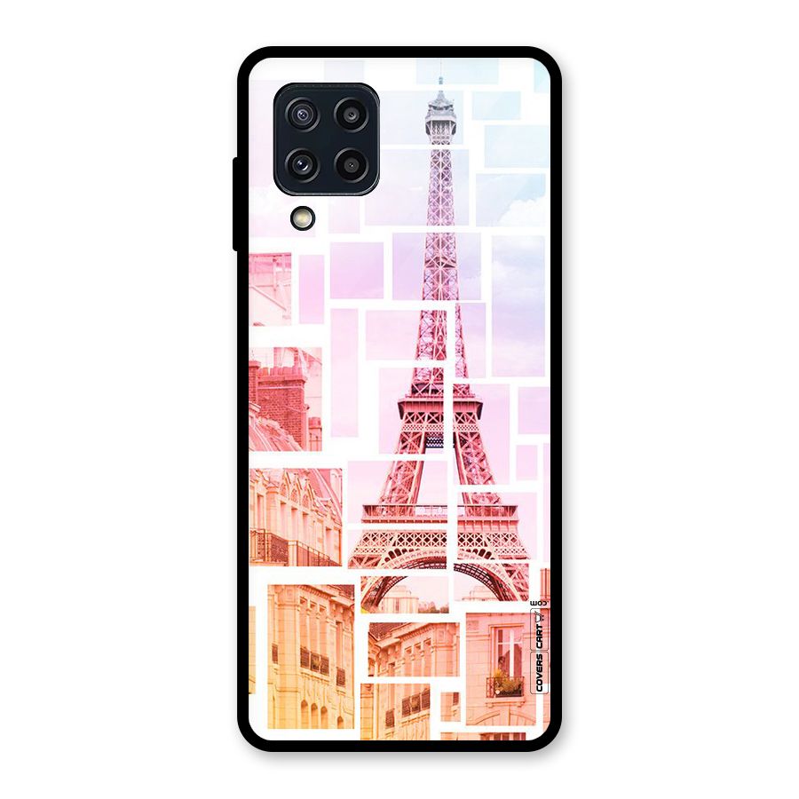 Mosiac City Glass Back Case for Galaxy M32