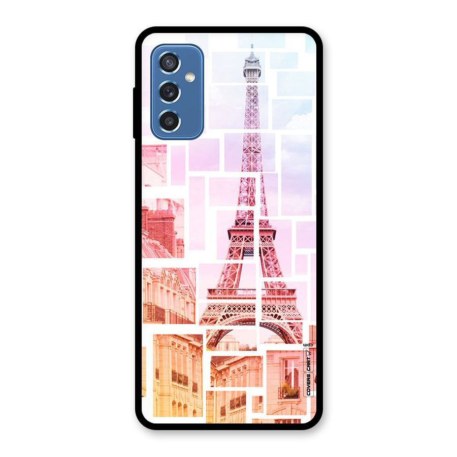 Mosiac City Glass Back Case for Galaxy M52 5G