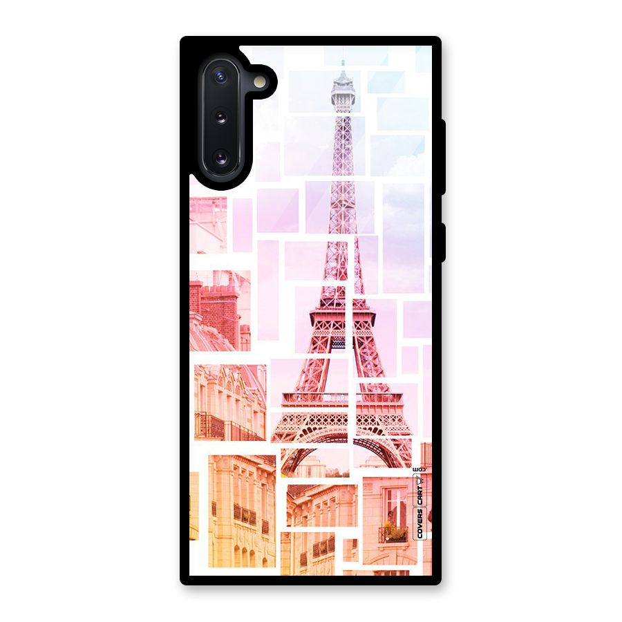 Mosiac City Glass Back Case for Galaxy Note 10