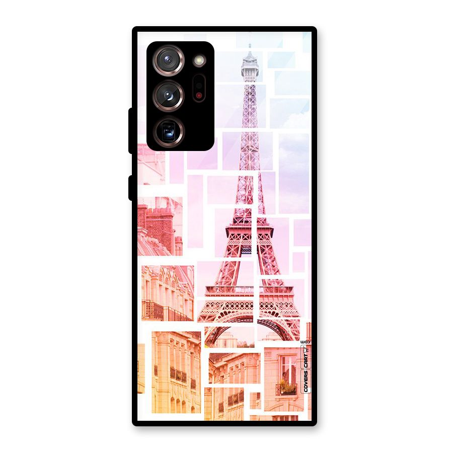 Mosiac City Glass Back Case for Galaxy Note 20 Ultra