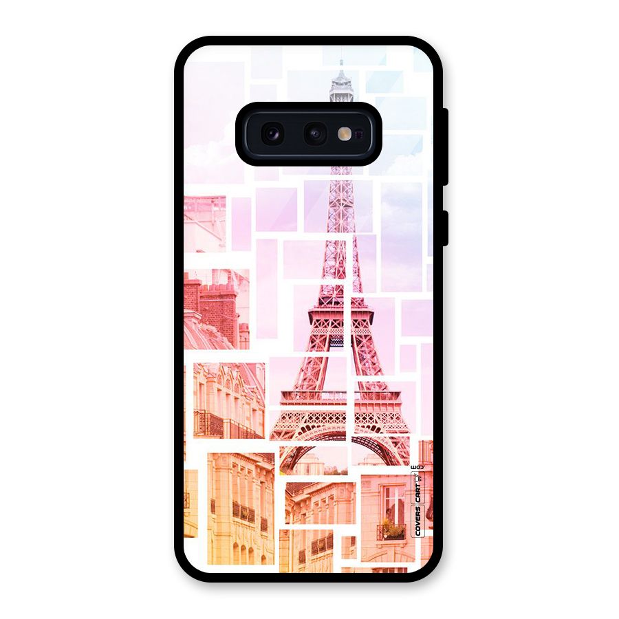 Mosiac City Glass Back Case for Galaxy S10e