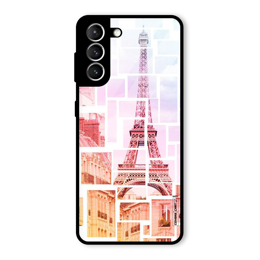 Mosiac City Glass Back Case for Galaxy S21 5G