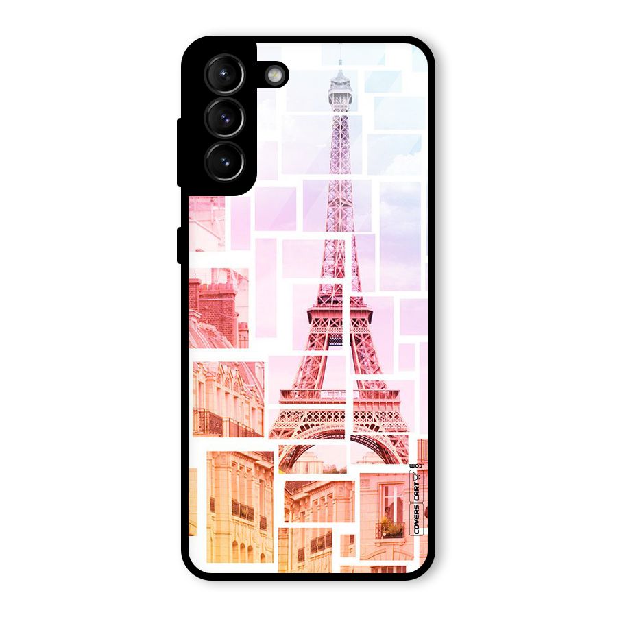 Mosiac City Glass Back Case for Galaxy S21 Plus