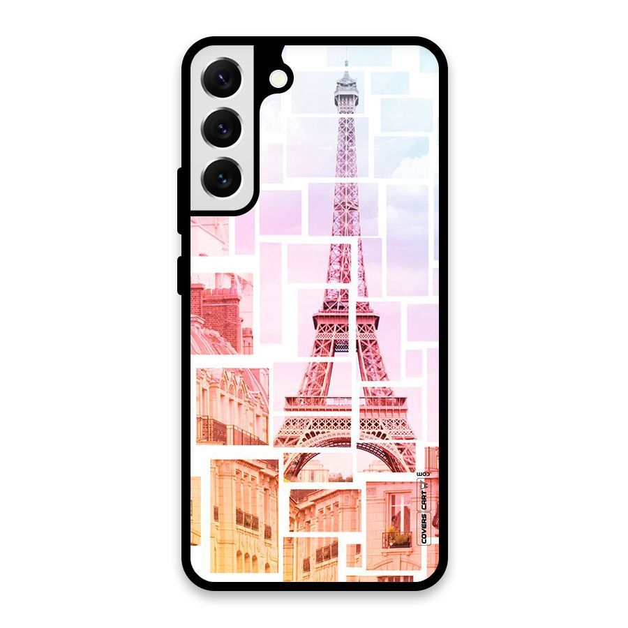 Mosiac City Glass Back Case for Galaxy S22 Plus 5G
