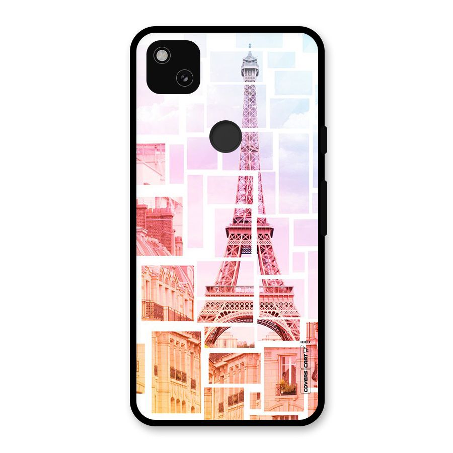 Mosiac City Glass Back Case for Google Pixel 4a
