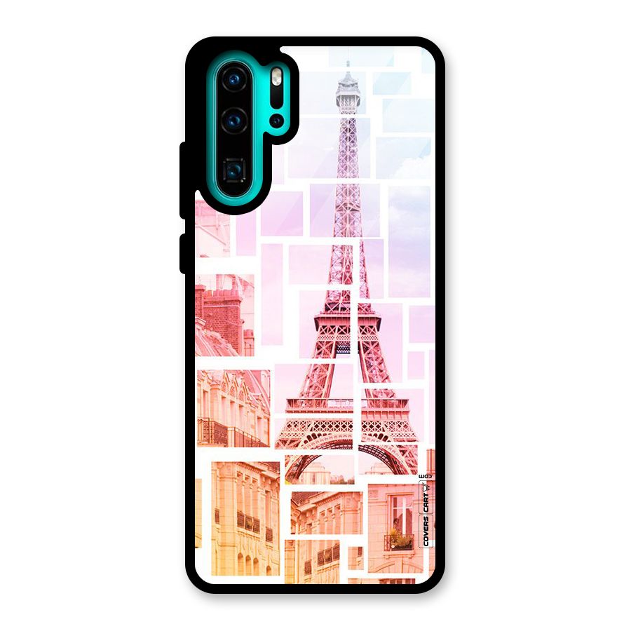 Mosiac City Glass Back Case for Huawei P30 Pro