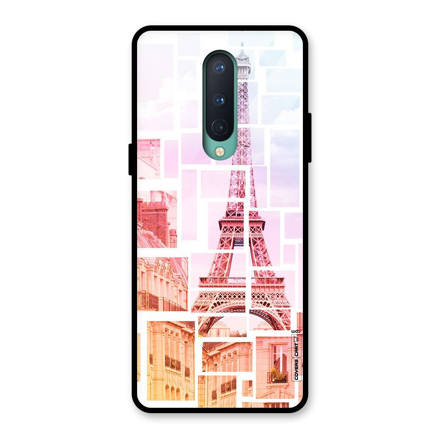 Mosiac City Glass Back Case for OnePlus 8