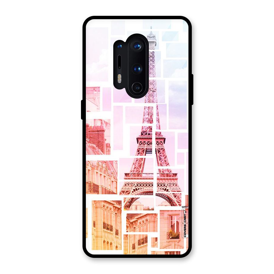Mosiac City Glass Back Case for OnePlus 8 Pro