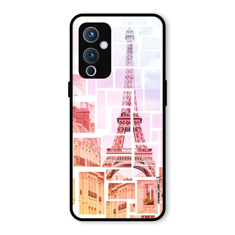 Mosiac City Glass Back Case for OnePlus 9