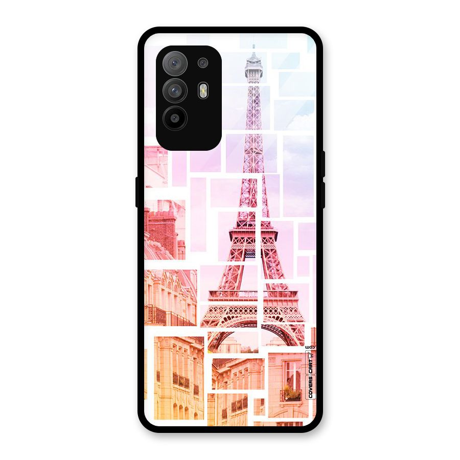 Mosiac City Glass Back Case for Oppo F19 Pro Plus 5G
