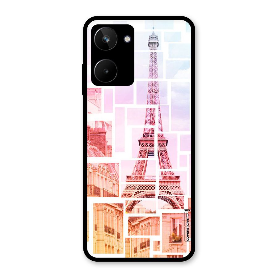 Mosiac City Glass Back Case for Realme 10