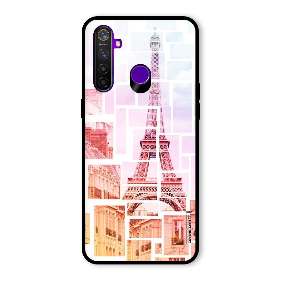 Mosiac City Glass Back Case for Realme 5 Pro