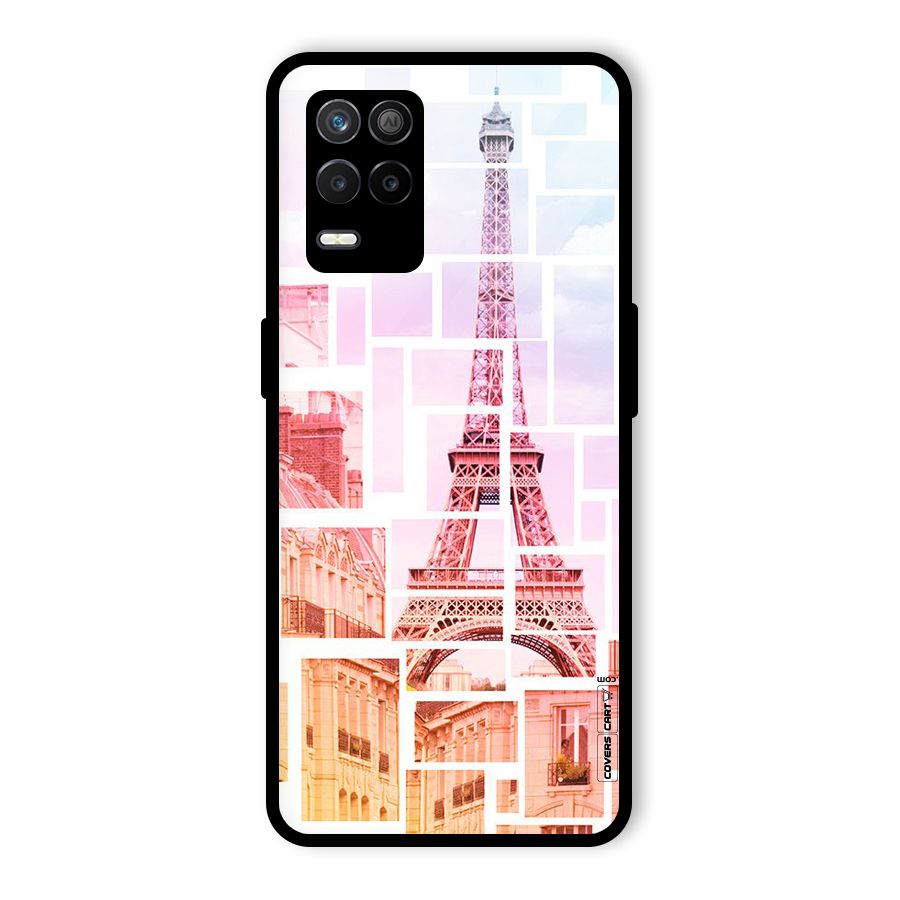 Mosiac City Glass Back Case for Realme 8 5G