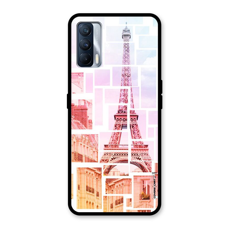 Mosiac City Glass Back Case for Realme X7