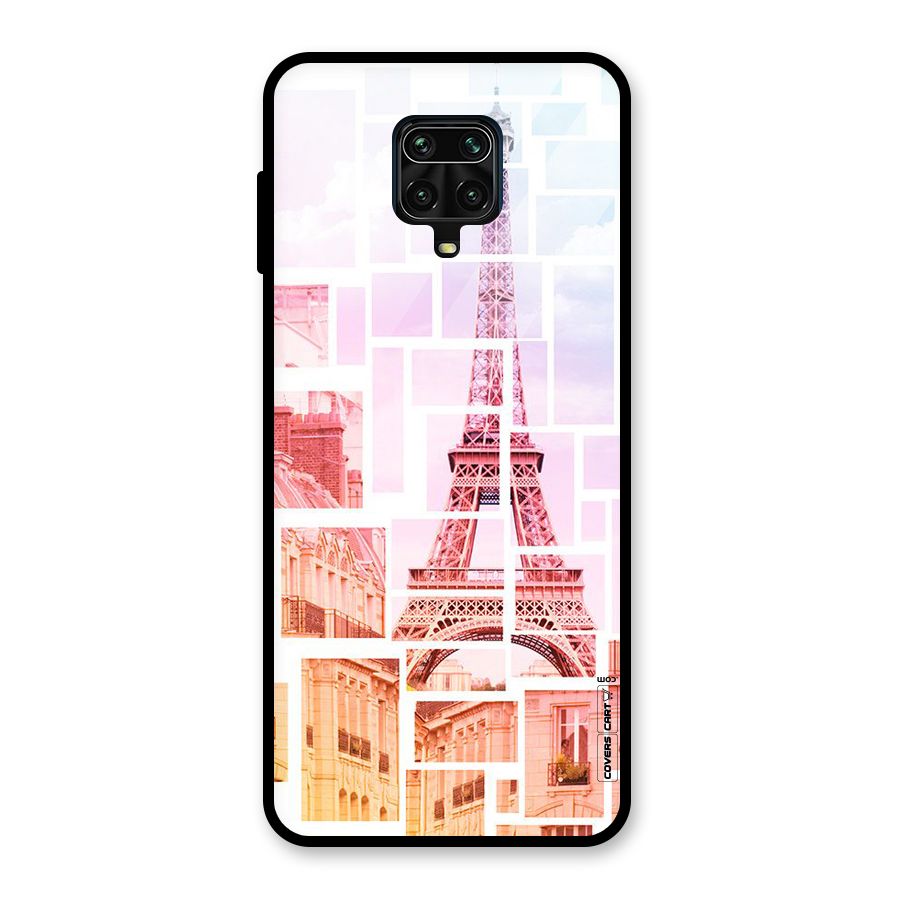 Mosiac City Glass Back Case for Redmi Note 10 Lite