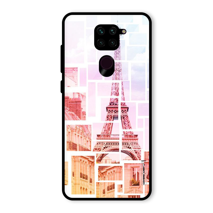 Mosiac City Glass Back Case for Redmi Note 9
