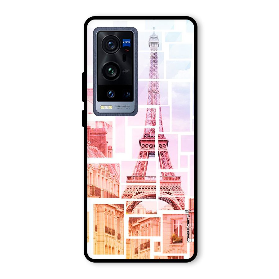 Mosiac City Glass Back Case for Vivo X60 Pro Plus