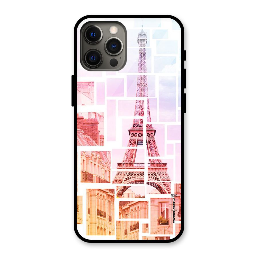 Mosiac City Glass Back Case for iPhone 12 Pro Max