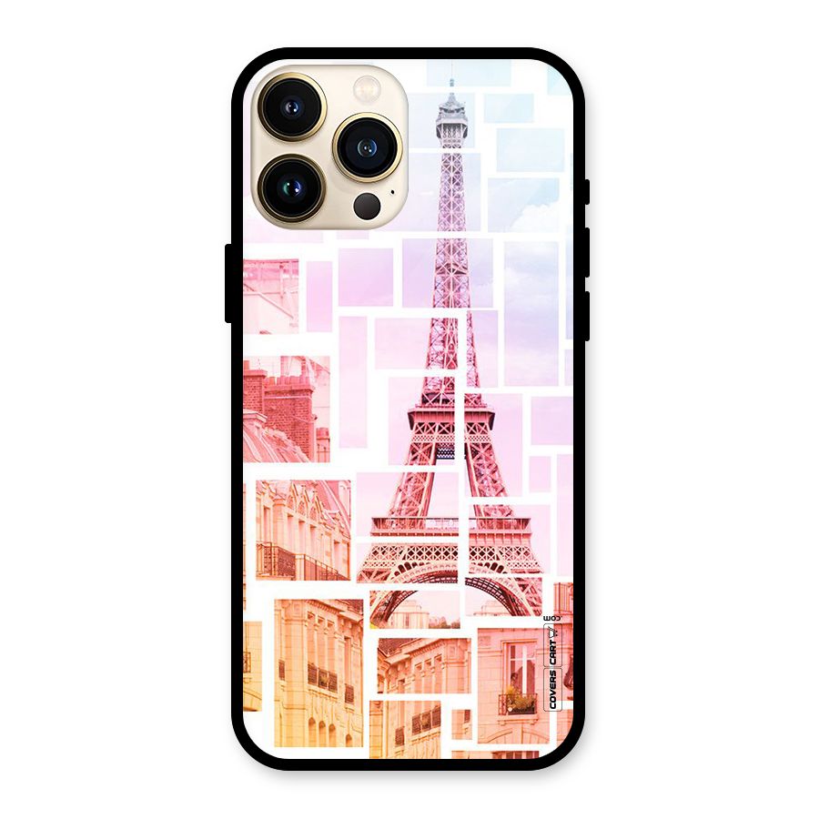 Mosiac City Glass Back Case for iPhone 13 Pro Max