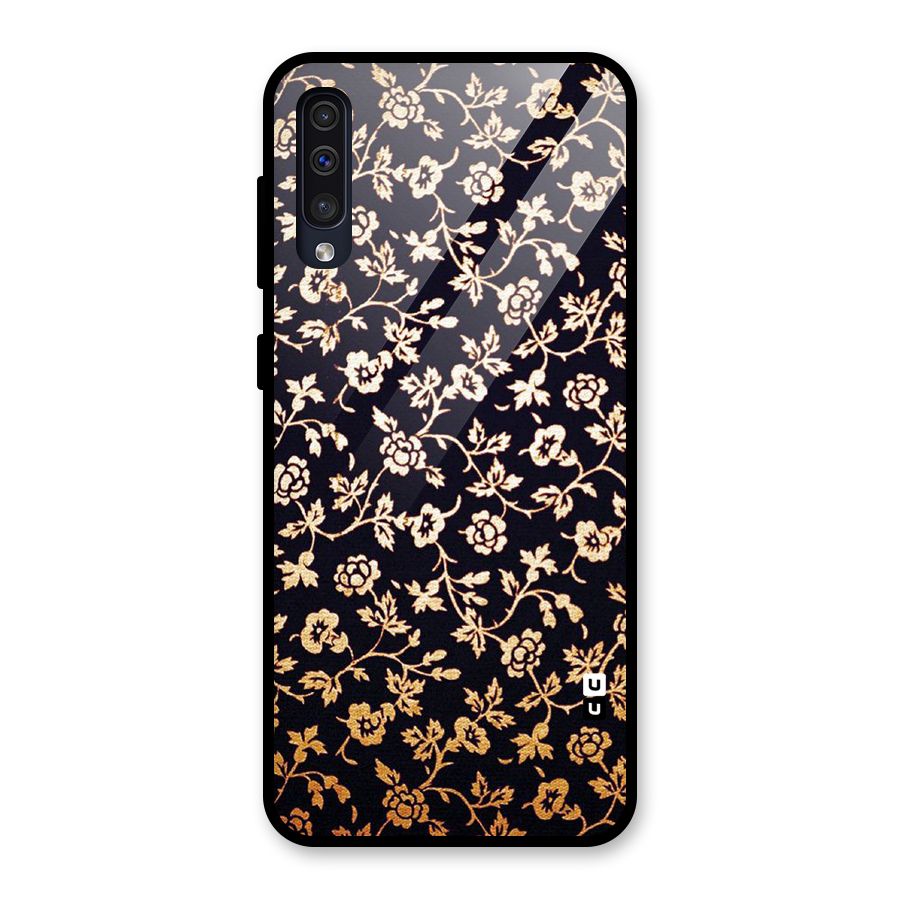 Most Beautiful Floral Glass Back Case for Galaxy A30s