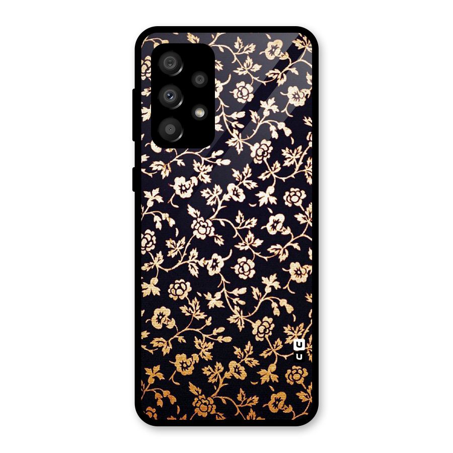 Most Beautiful Floral Glass Back Case for Galaxy A32