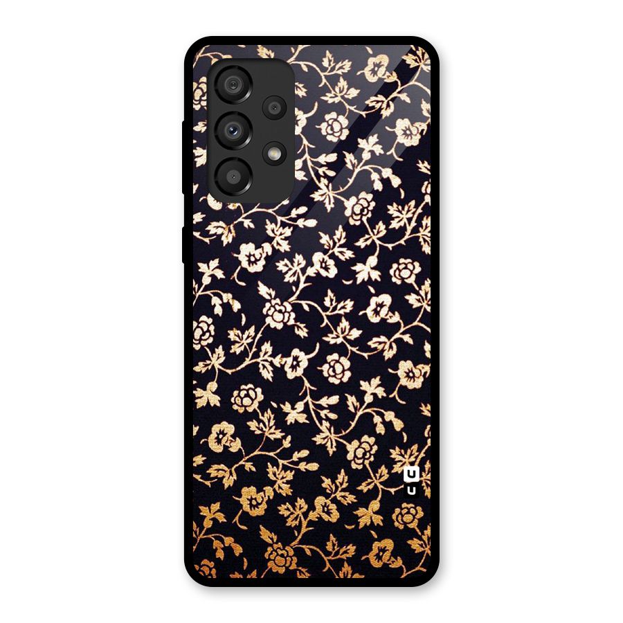 Most Beautiful Floral Glass Back Case for Galaxy A33 5G