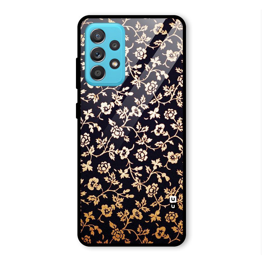 Most Beautiful Floral Glass Back Case for Galaxy A52