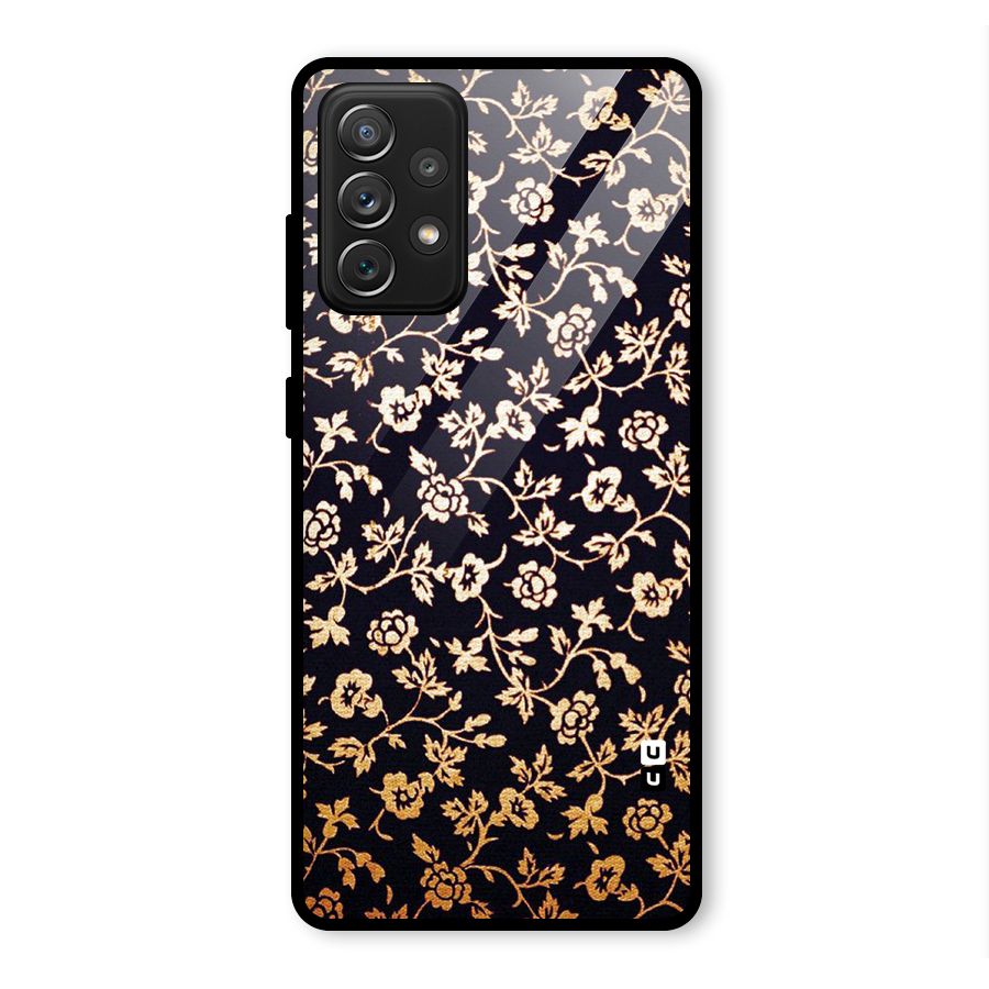 Most Beautiful Floral Glass Back Case for Galaxy A72