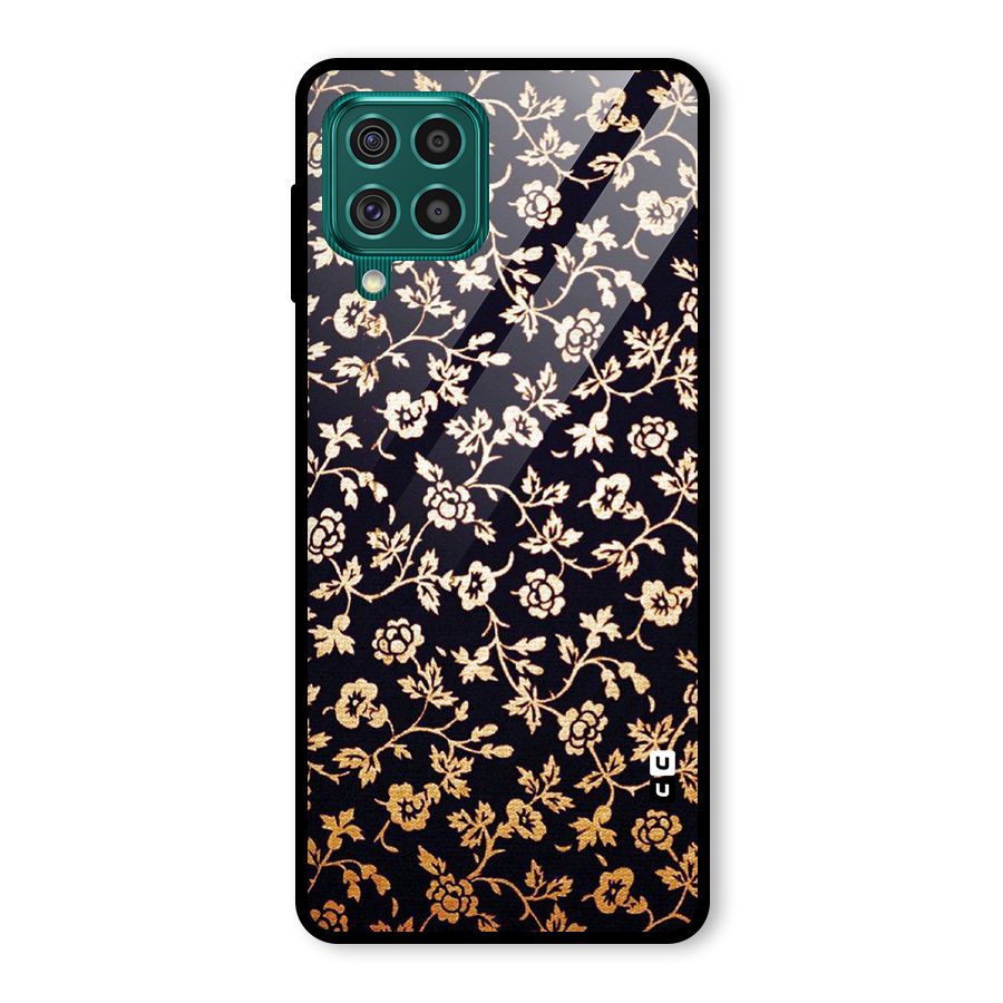 Most Beautiful Floral Glass Back Case for Galaxy F62