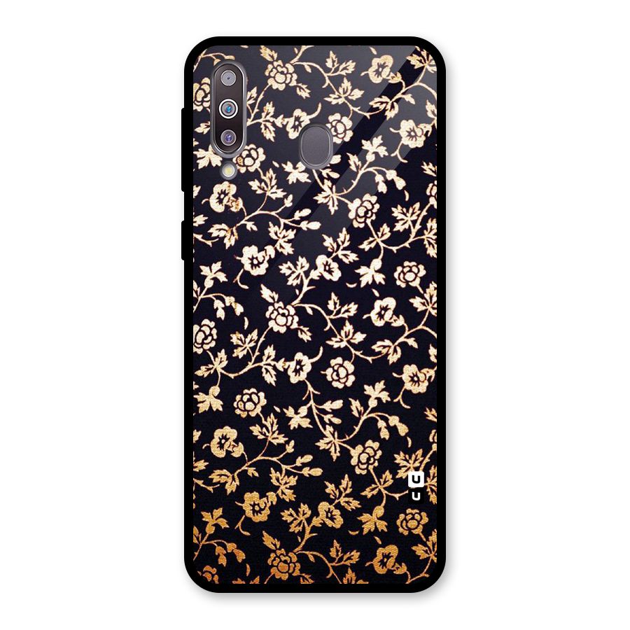 Most Beautiful Floral Glass Back Case for Galaxy M30