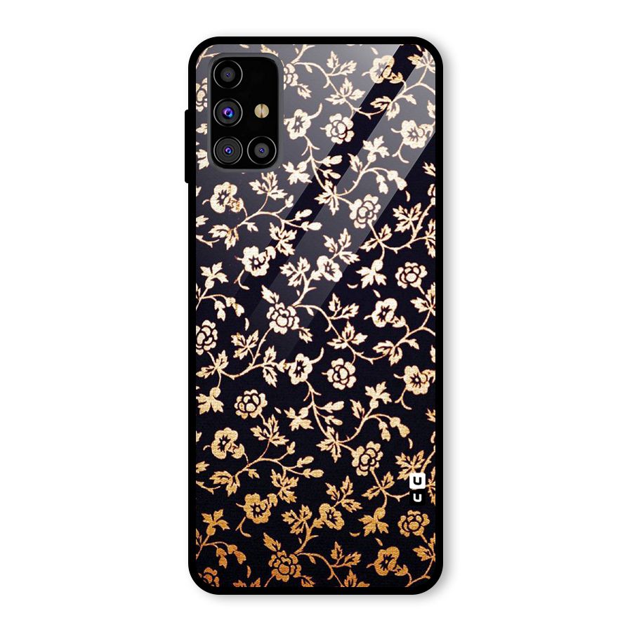 Most Beautiful Floral Glass Back Case for Galaxy M31s