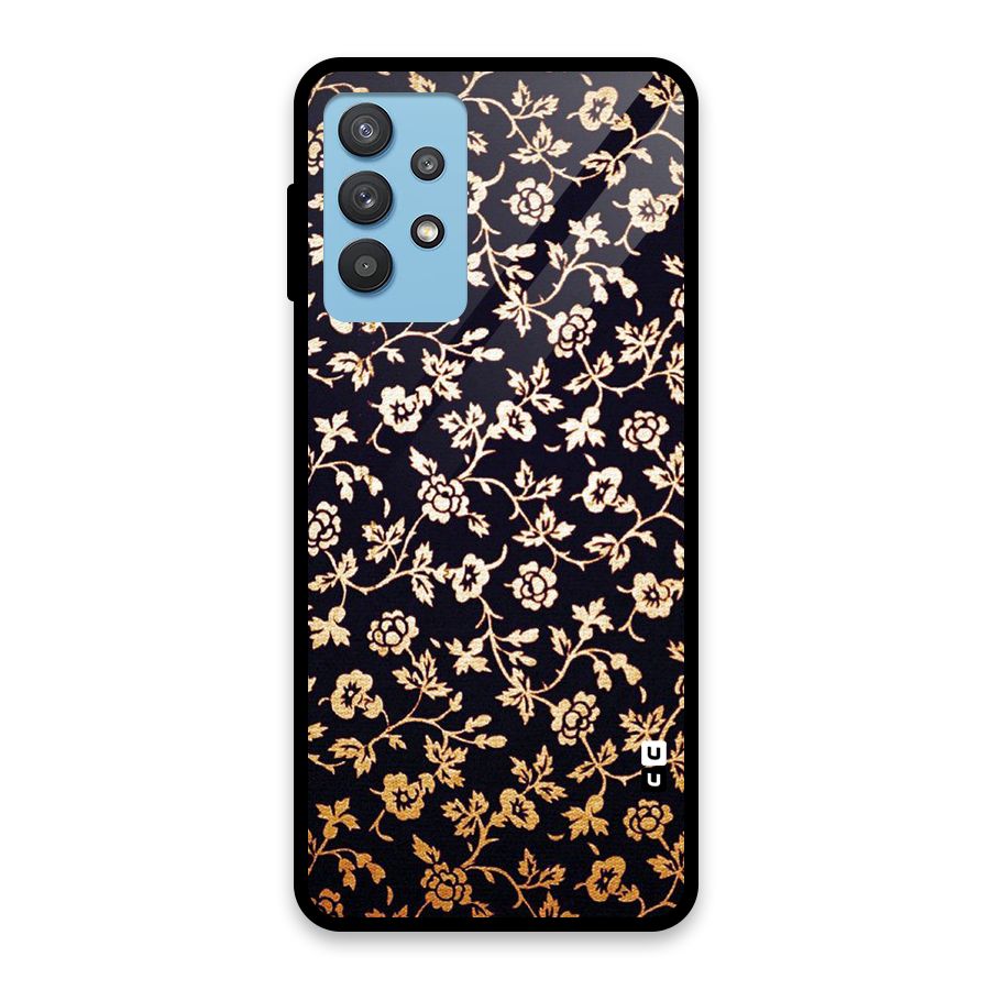 Most Beautiful Floral Glass Back Case for Galaxy M32 5G