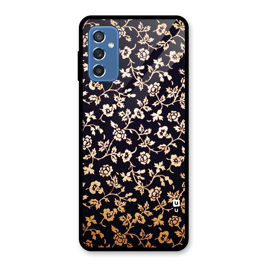 Most Beautiful Floral Glass Back Case for Galaxy M52 5G
