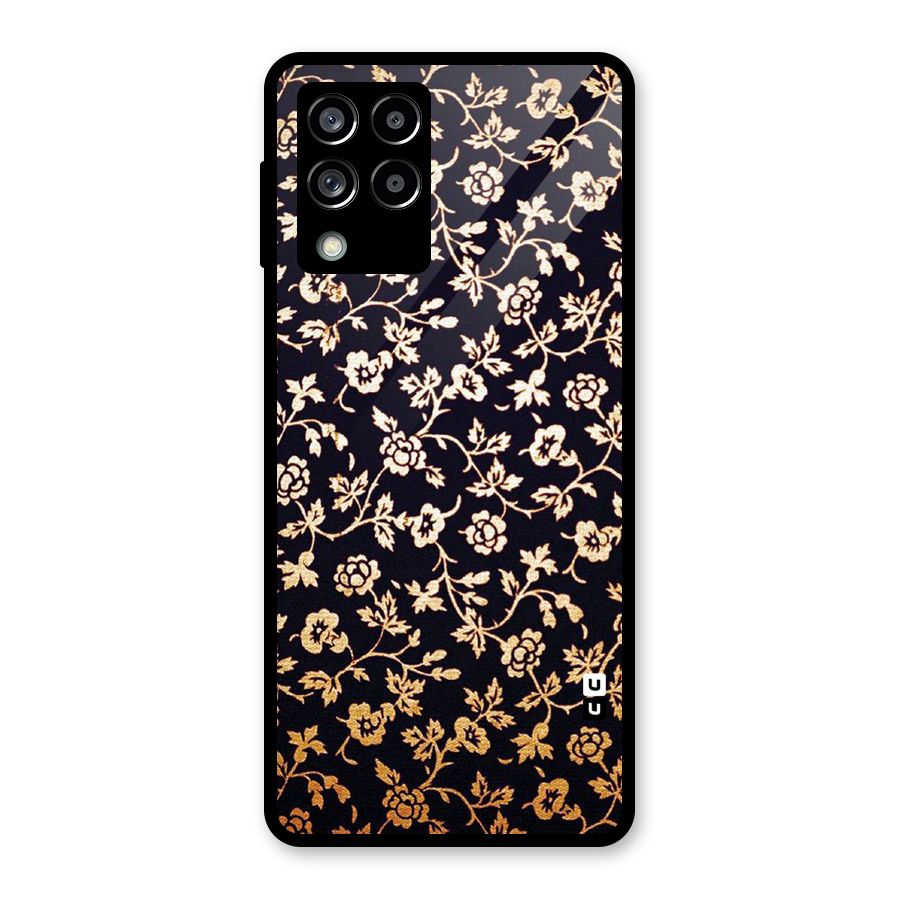 Most Beautiful Floral Glass Back Case for Galaxy M53 5G